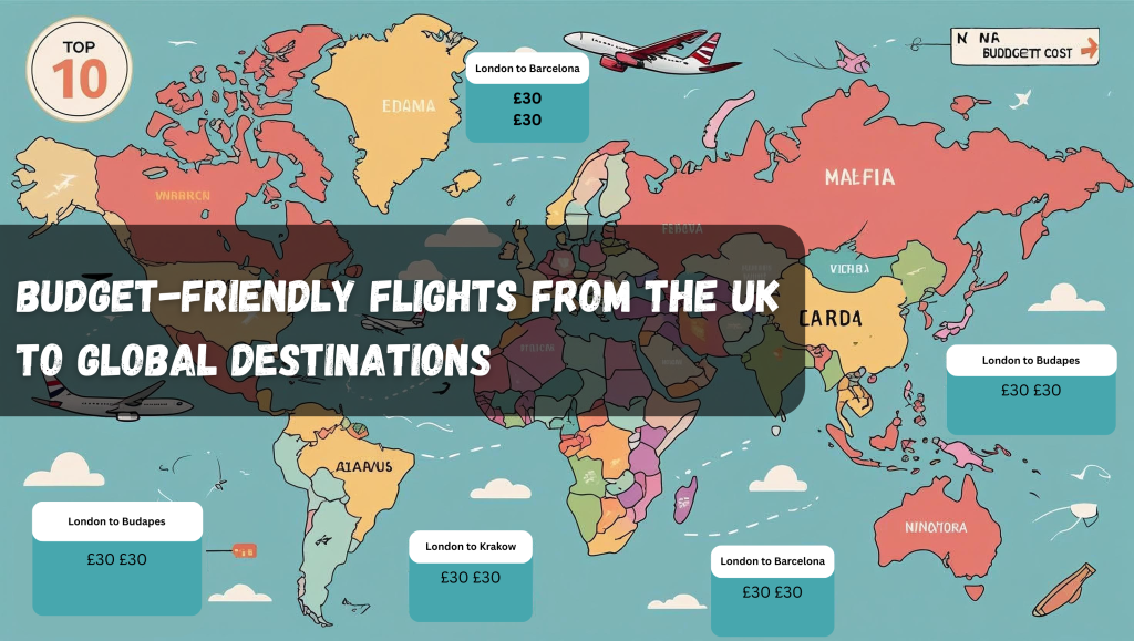 Top 10 Budget-Friendly Flights from the UK to Global Destinations